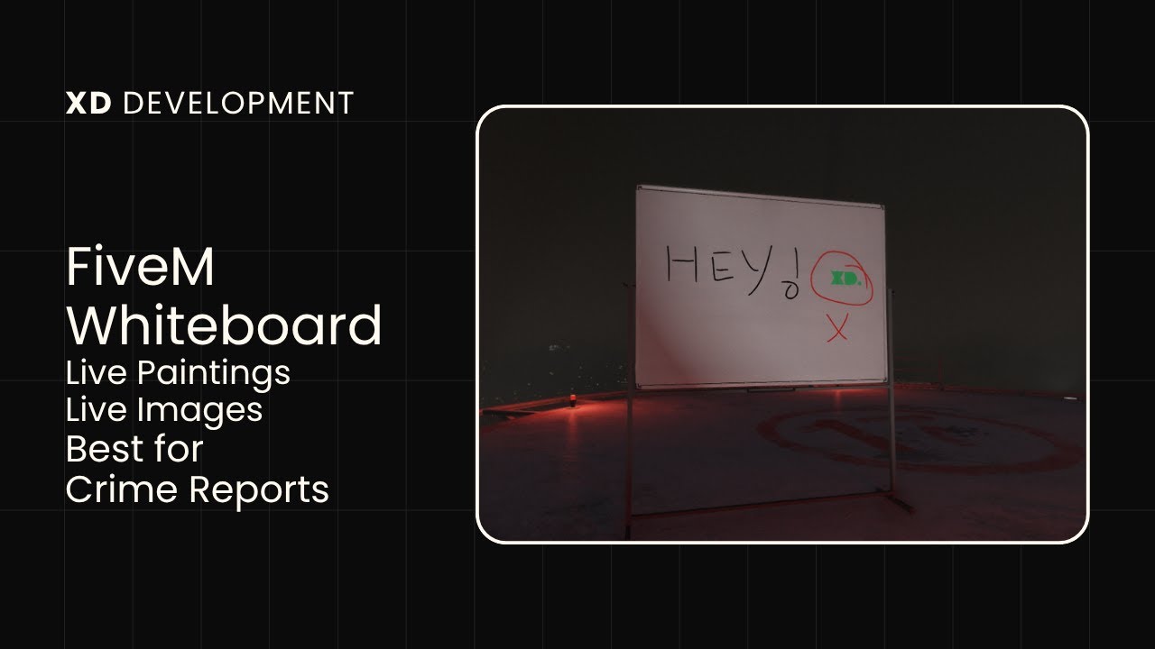 FiveM Whiteboard (Live Drawing for Police and Others)