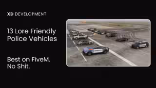 Lore Friendly Police Vehicle Pack