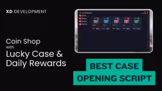 Tebex Coin Shop with Cases and Daily Rewards