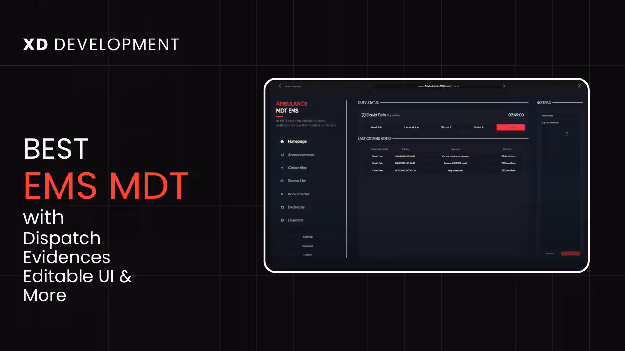 xd_emsmdt.png Advanced EMS MDT