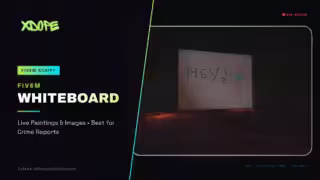 Advanced FiveM Whiteboard
