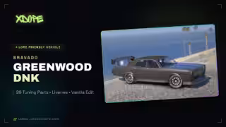 Bravado Greenwood DNK | 99 Tuning Parts | Liveries | Vanilla Edit