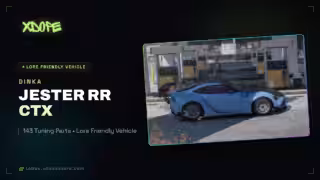 Dinka Jester RR CTX | 143 Tuning Parts | Lore Friendly Vehicle