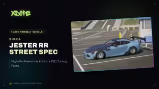 Dinka Jester RR Street SPEC | High-Performance Addon | 220 Tuning Parts