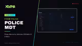 FiveM Advanced MDT for Police