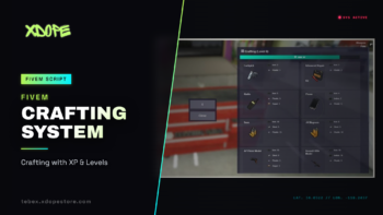 FiveM Crafting with XP