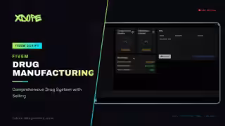 FiveM Drug Manufacturing Script