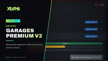 FiveM Garage Management System for QBCore