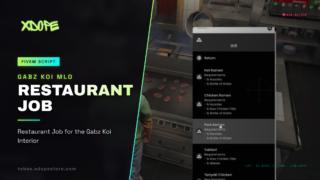 Gabz FiveM Koi Restaurant Job
