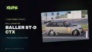Gallivanter Baller ST-D CTX | High-Quality Custom SUV