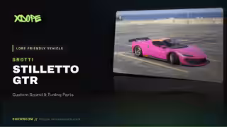 Grotti Stilletto GTR | Custom Sound & Tuning Parts