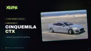 Lampadati Cinquemila CTX - Addon Sound & Tuning Parts