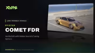 Pfister Comet FDR - Vanilla Edit with Addon Sound & Tuning Options
