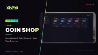 Tebex Coin Shop with Cases and Daily Rewards