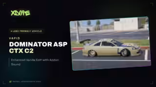 Vapid Dominator ASP CTX C2 | Enhanced Vanilla Edit with Addon Sound