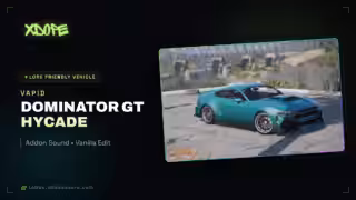 Vapid Dominator GT Hycade | Addon Sound | Vanilla Edit