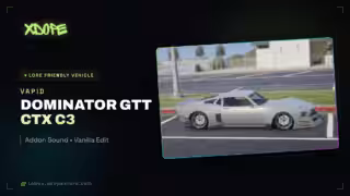 Vapid Dominator GTT CTX C3 | Addon Sound | Vanilla Edit