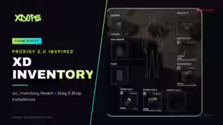 XD Inventory / Prodigy 2.0 Inspired Inventory System / ox_inventory reskin
